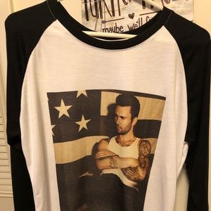 Adam Levine long sleeved top